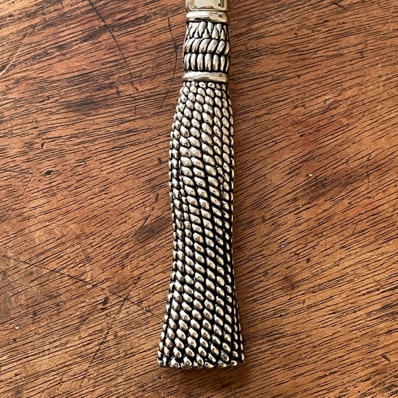 Vintage Elegance silver plated serving spoon - Picture 2 of 4